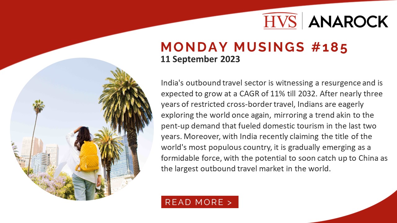 HVS Monday Musings: Spreading Wings Wide – India’s Outbound Travel Market