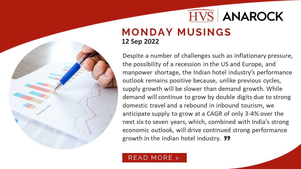 HVS Monday Musings: Indian Hotel Sector – Riding the Next Growth Cycle