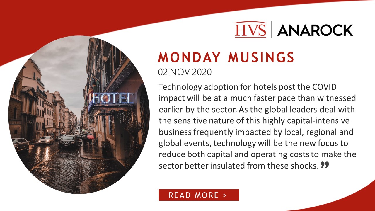 HVS Monday Musings: Faster technology adoption will bring a paradigm shift in hotel operations in India