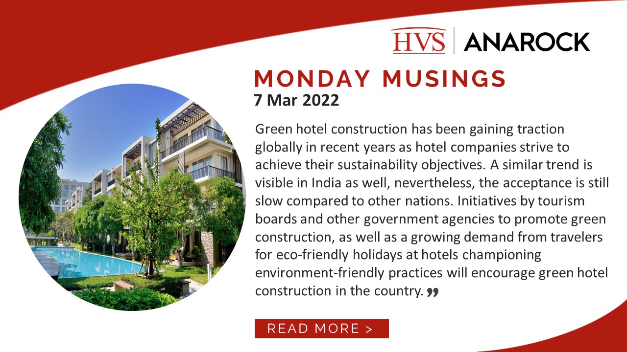 HVS Monday Musings: Green Hotels for a Sustainable Future