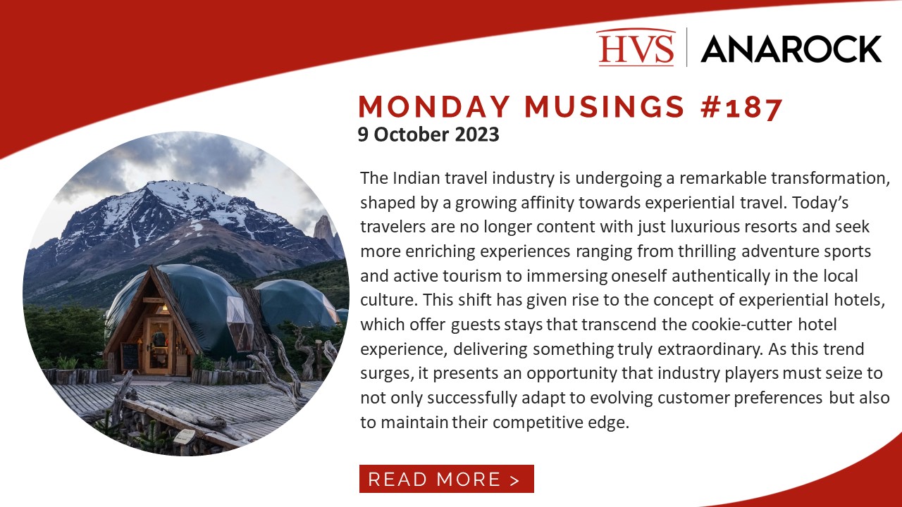 HVS Monday Musings: Experiential Hotels – Pioneering a New Era in the Indian Travel Industry