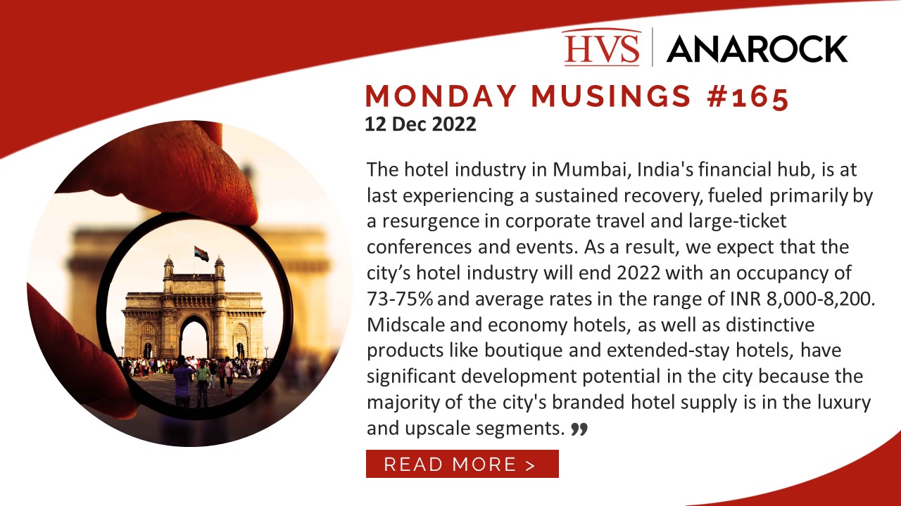 HVS Monday Musings: Mumbai’s Hotel Market Revival