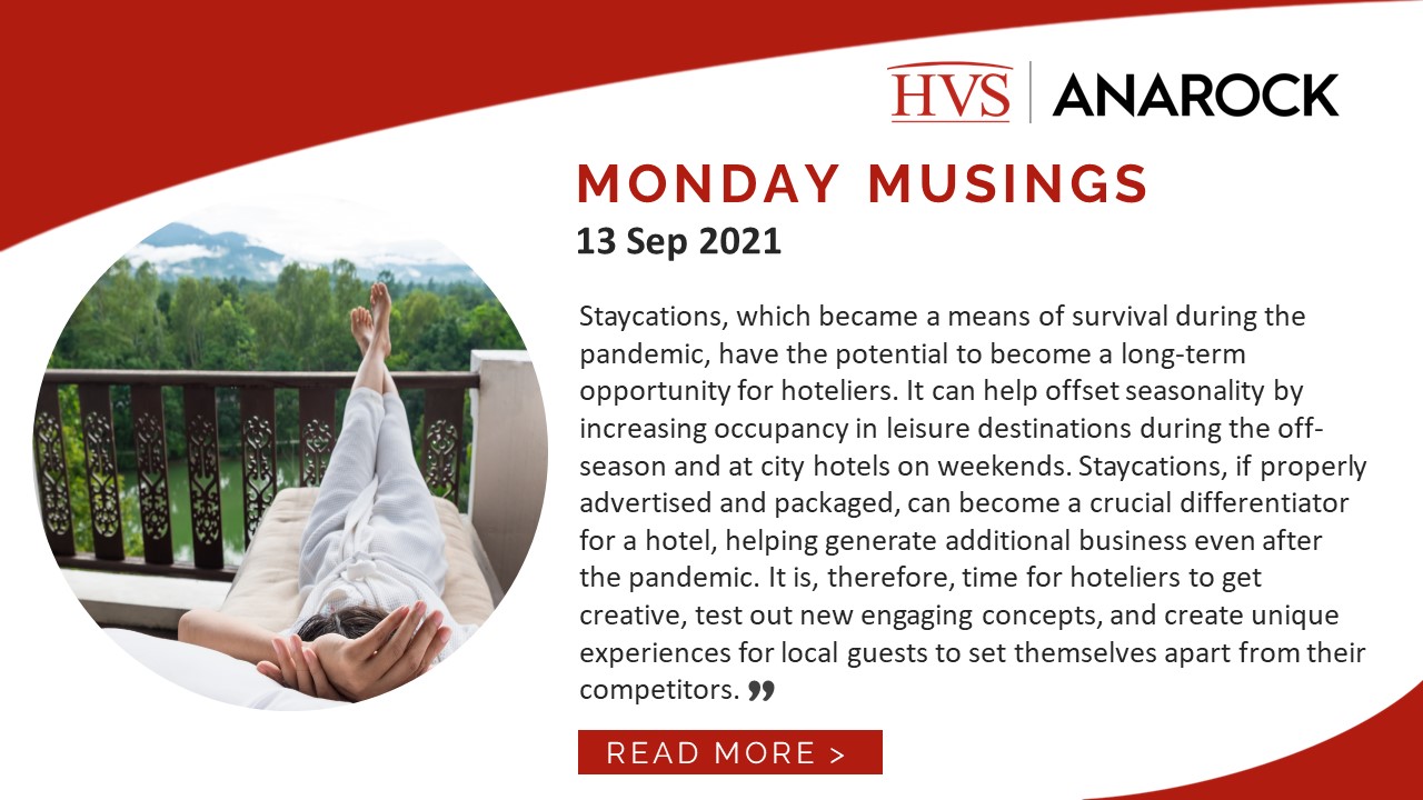 HVS Monday Musings: Staycations – a Trend That’s Here to Stay?
