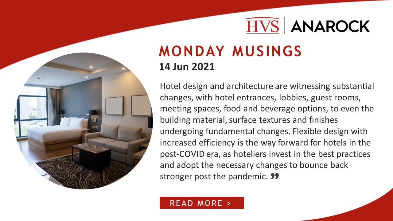 HVS Monday Musings: Hotels of the Future – Hotel Design Trends in the Post-COVID Era