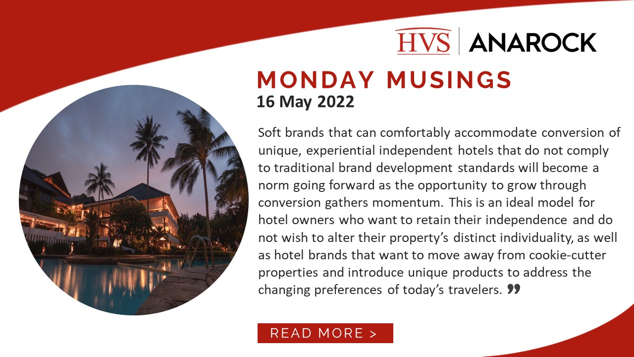 HVS Monday Musings: Soft Brands – the New Norm in the Indian Hotel Sector?