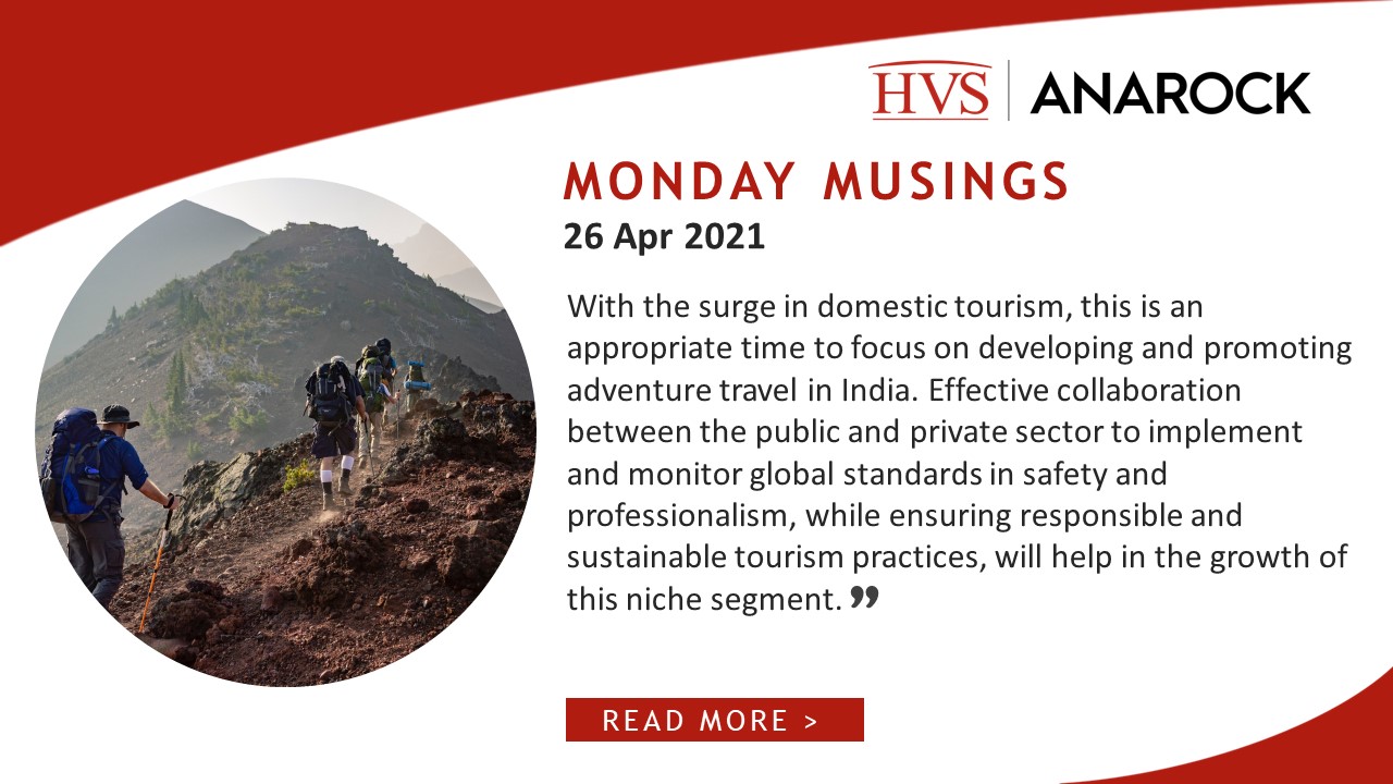 HVS Monday Musings: Adventure Tourism in India