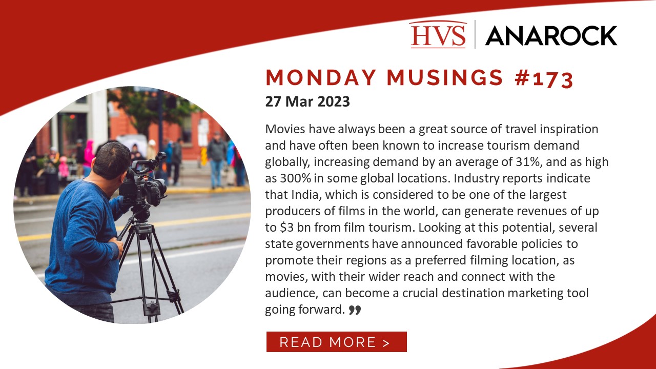 HVS Monday Musings: Film Tourism as an Effective Destination Marketing Tool