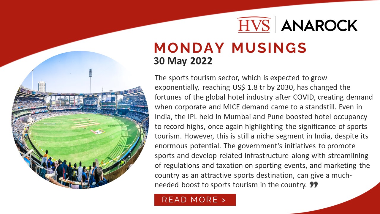 HVS Monday Musings: Sports Tourism – A Rewarding Opportunity for Hotels