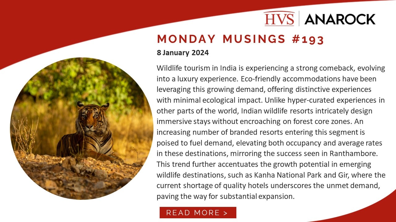 HVS Monday Musings: Roaring Success and Silent Struggles: The Dynamics of Wildlife Tourism in India
