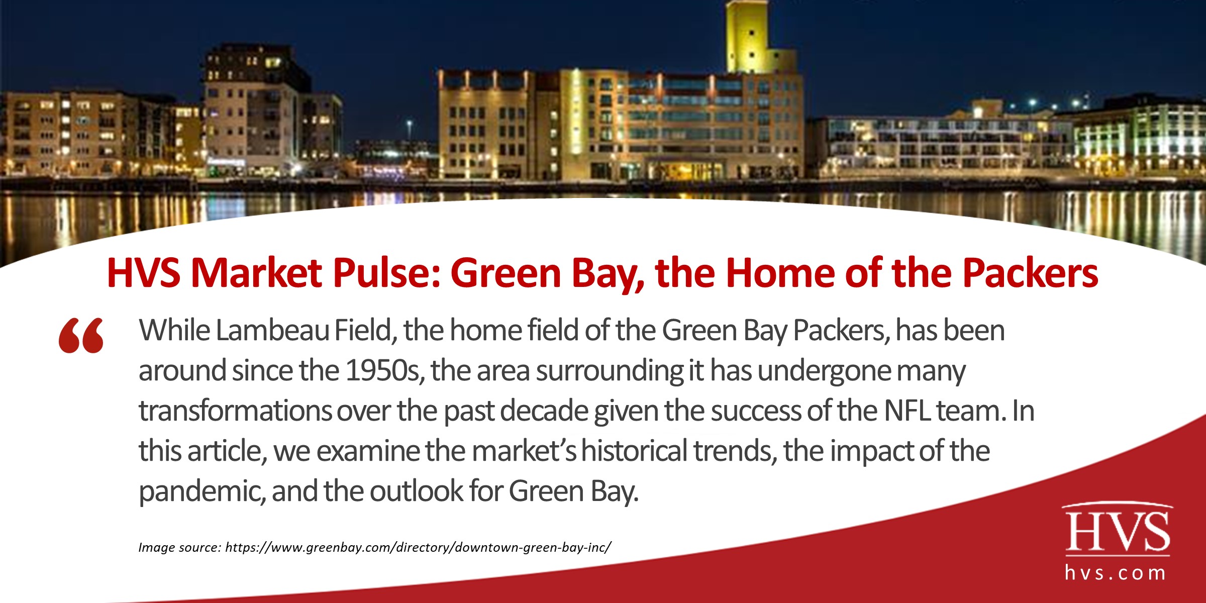 HVS Market Pulse: Green Bay, the Home of the Packers