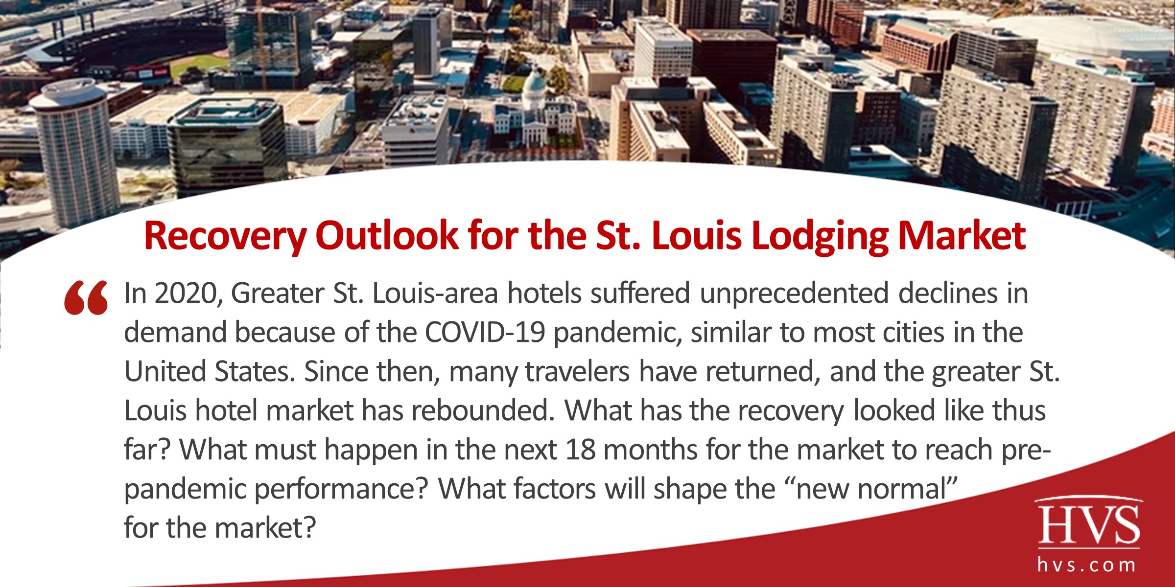 Recovery Outlook for the St. Louis Lodging Market 