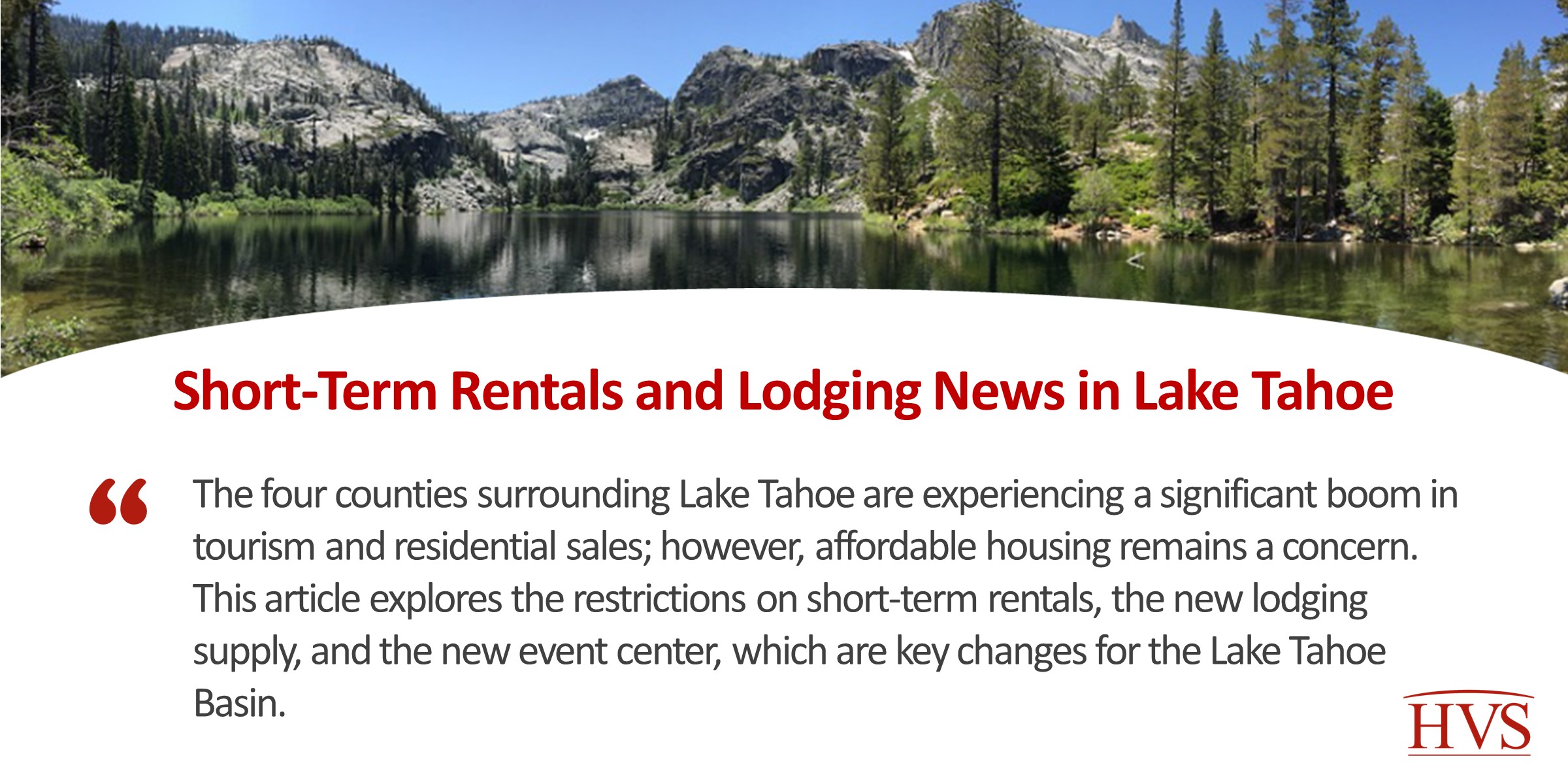 Short-Term Rentals and Lodging News in Lake Tahoe