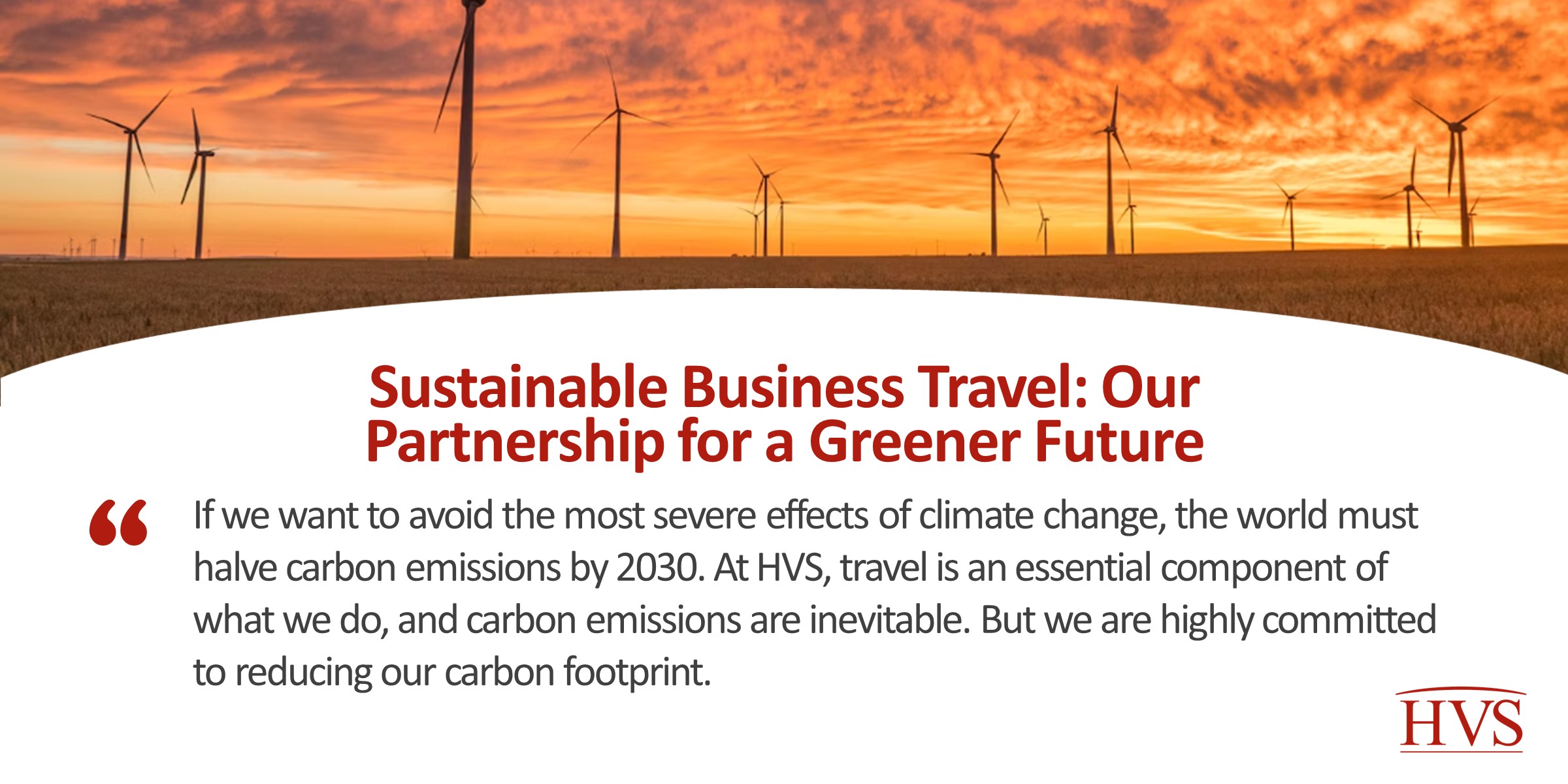 Sustainable Business Travel: Our Partnership for a Greener Future