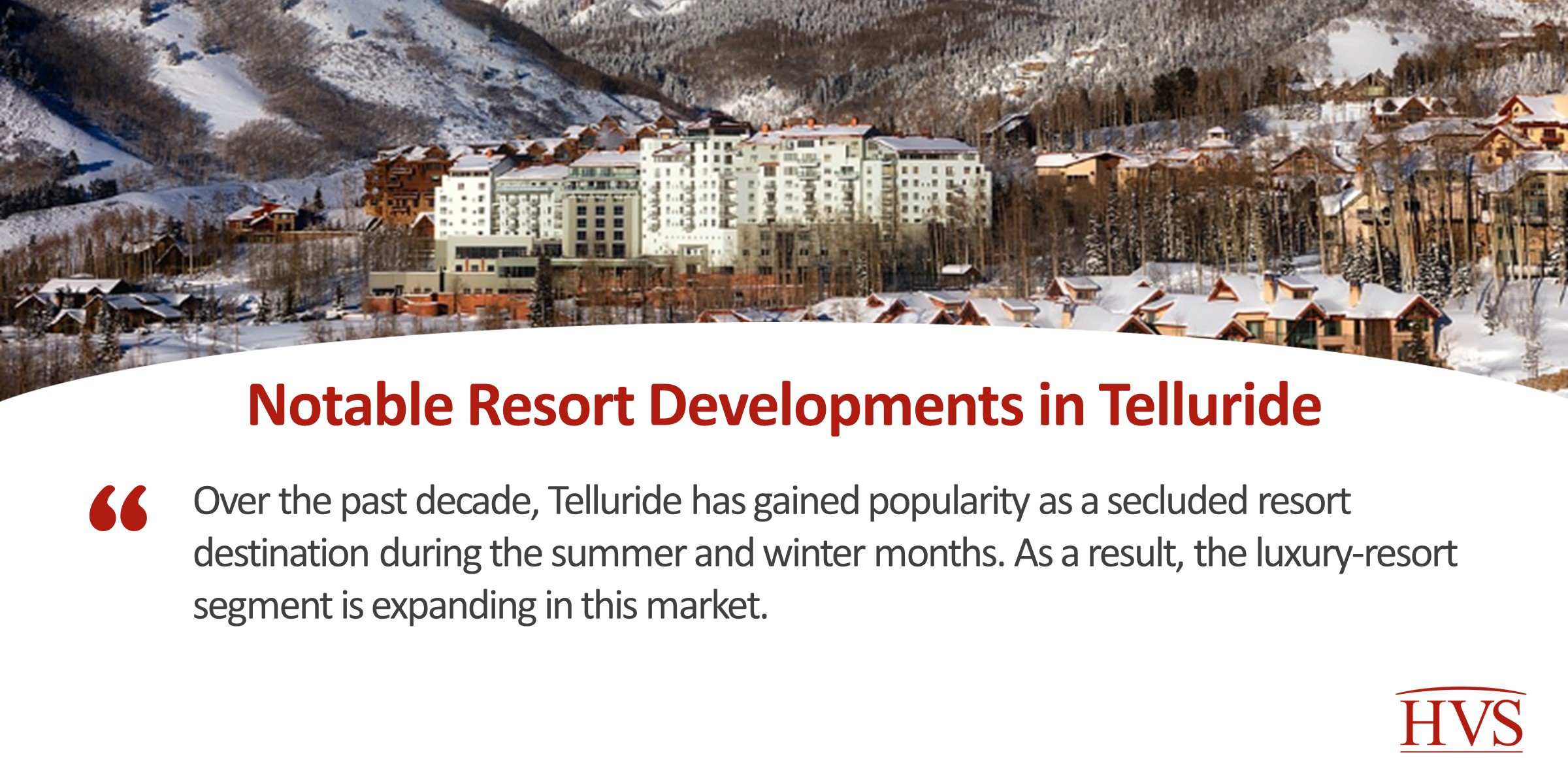 Notable Resort Developments in Telluride