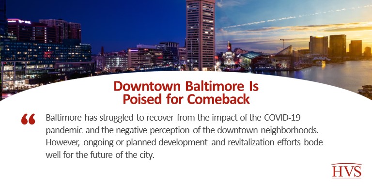 Downtown Baltimore Is Poised for Comeback
