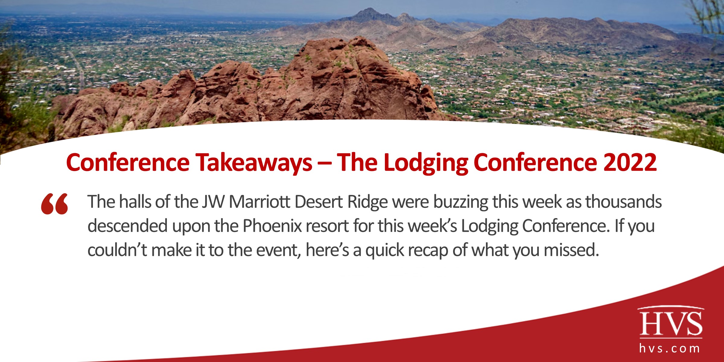 HVS Conference Takeaways The Lodging Conference 2022